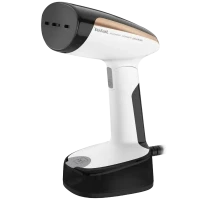 Aparat de călcat vertical cu aburi Tefal DT3030E0, Alb / Negru