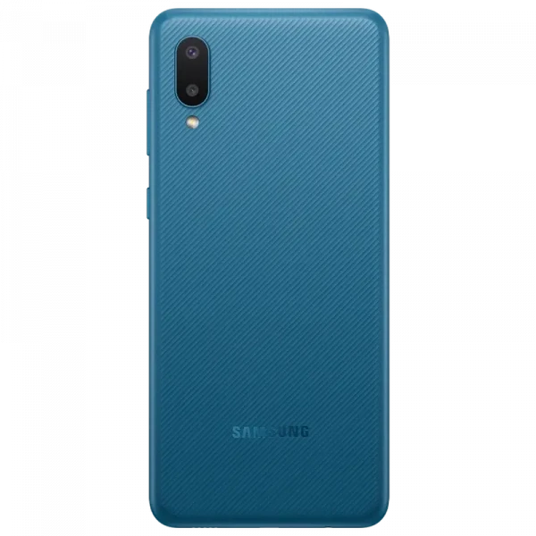 Смартфон Samsung Galaxy A02, 2Гб/32Гб, Синий