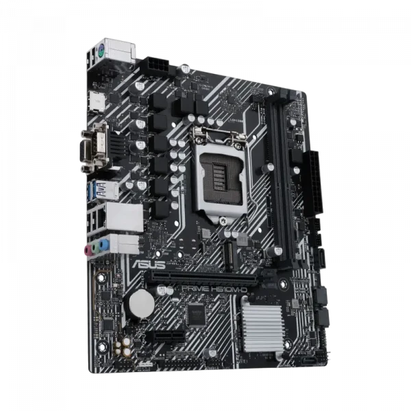 Материнская плата ASUS PRIME H510M-D, LGA1200, Intel H510, Micro-ATX