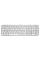 Tastatură Logitech MX Keys S for Mac, Fără fir, Pale Gray