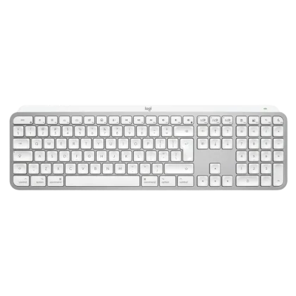 Клавиатура Logitech MX Keys S for Mac, Беспроводное, Pale Gray