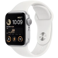 Ceas inteligent Apple Watch SE (2nd gen), 44mm, Alb