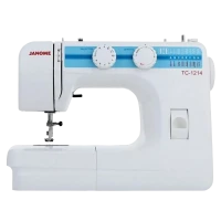 Mașină de cusut JANOME TC-1214, Alb | Albastru