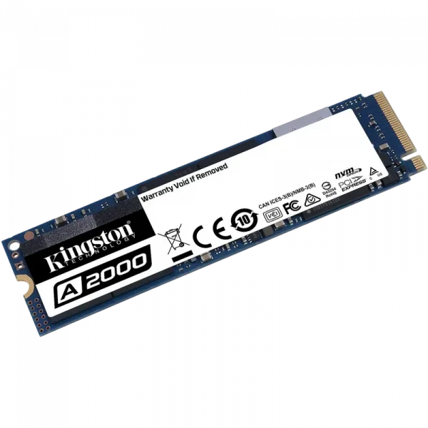 Накопитель SSD Kingston A2000, 500Гб, SA2000M8/500G