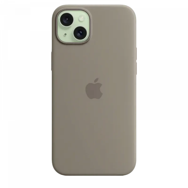 Чехол Apple iPhone 15 Plus Silicone Case with MagSafe, Глина
