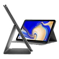 Husă pentru tabletă Cellularline Folio - Galaxy Tab S4, 10,5, Piele artificială, Negru