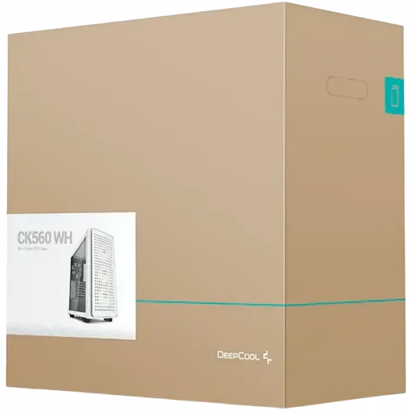 Компьютерный корпус Deepcool CK560 WH, Midi-Tower, ATX PS2 , Белый