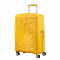Valiză pentru bagaj American Tourister SOUNDBOX, 81L, Galben Auriu