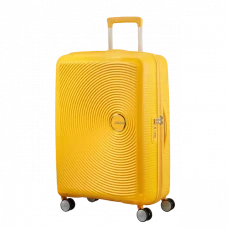 Valiză pentru bagaj American Tourister SOUNDBOX, 81L, Galben Auriu