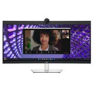 34 Монитор DELL P3424WEB, IPS 3440x1440 WQHD, Чёрный | Серебристый