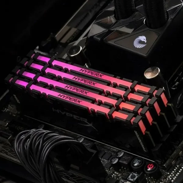 Memorie RAM Kingston HyperX Predator RGB, DDR4 SDRAM, 3600 MHz, 64GB, HX436C18PB3AK2/64