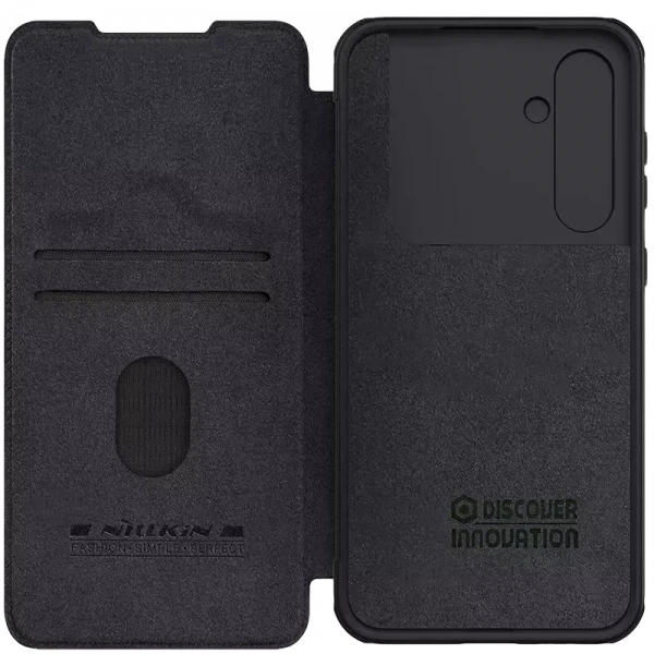 Чехол книжка Nillkin Samsung Galaxy S23 FE Qin Pro, Чёрный