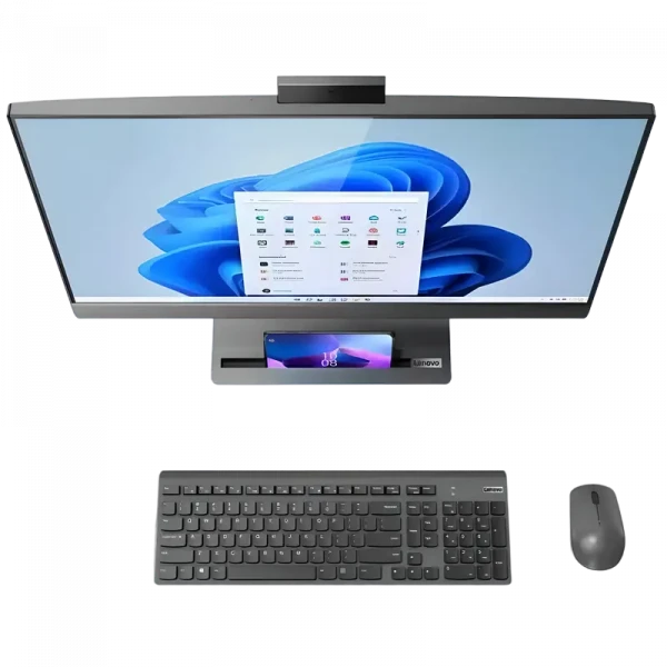Computer All-in-One Lenovo IdeaCentre 5 27IAH7, 27, Intel Core i7-13700H, 16GB/1024GB, Windows 11 Home, Gri
