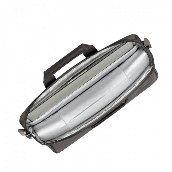 Geantă pentru Laptop Rivacase Tiergarten, 15.6, Poliester, Bej