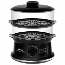 Aparat de gătit cu aburi Tefal Convenient, Negru