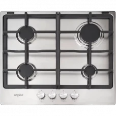 Plită pe gaz Whirlpool TKRL 660 IX, Oțel inoxidabil