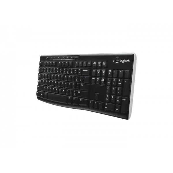 Клавиатура Logitech K270, Беспроводное, Чёрный