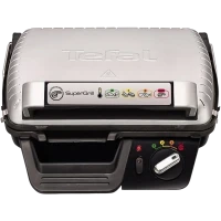 Электрический Гриль Tefal SuperGrill, 2000Вт, Серебристый