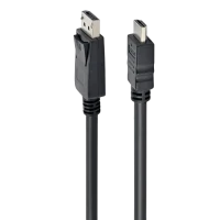 Cablu Video Cablexpert CC-DP-HDMI-10M, DisplayPort (M) - HDMI (M), 10m, Negru