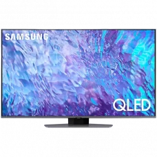 50 QLED SMART Телевизор Samsung QE50Q80CAUXUA, 3840x2160 4K UHD, Tizen, Серебристый