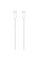 Cablu de încărcare și date Apple MQKJ3, USB Type-C (M)/USB Type-C (M), 1m, Alb