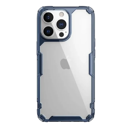 Husă Nillkin iPhone 13 Pro - Ultra thin TPU - Nature Magnetic, Albastru