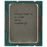Процессор Intel Core i5-12400F, Нет встроенной графики, | Tray