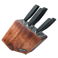 Set de Cuțite Rondell Lincor, Negru