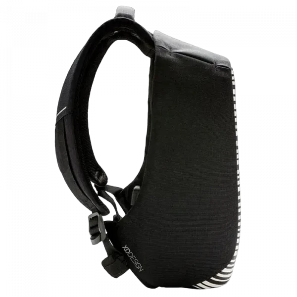 Рюкзак для ноутбука Bobby Compact, 14, Искусственная кожа, Черный/Белый