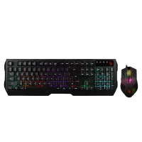 Клавиатура и мышь Bloody Q1300, Проводное, Чёрный