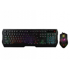 Set Tastatură + Mouse Bloody Q1300, Cu fir, Negru