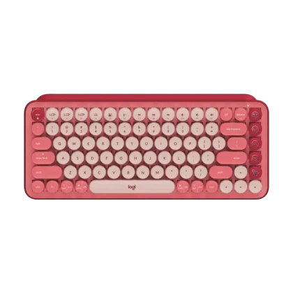 Клавиатура Logitech POP Keys, Беспроводное, Розовый