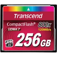 Карта памяти Transcend CompactFlash 800, 256Гб (TS256GCF800)