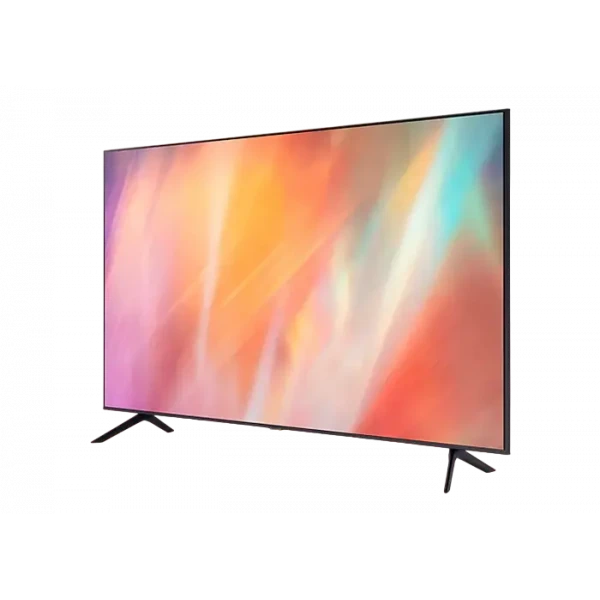55 LED SMART Телевизор Samsung UE55AU7100UXUA, 3840x2160 4K UHD, Tizen, Чёрный