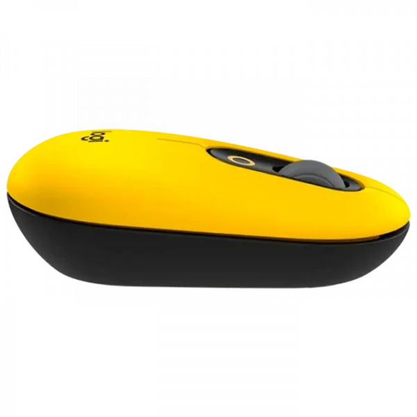 Mouse Wireless Logitech POP, Galben