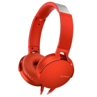 Наушники SONY MDR-XB550AP, Красный