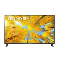 43 LED SMART TV LG 43UQ75006LF, 3840x2160 4K UHD, webOS, Negru