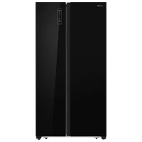 Холодильник Hisense RS670N4GBE, Чёрный
