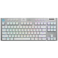Tastatură Logitech G915 TKL, Fără fir, Alb