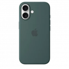 Чехол Apple iPhone16 Silicone Case with MagSafe, Lake Green