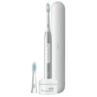 Электрическая звуковая зубная щетка BRAUN S411.526.3X, Серебристый