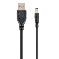 Adaptor USB Cablexpert CC-USB-AMP35-6, USB Type-A/3.5 mm (F), 1,8m, Negru