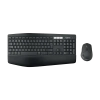 Клавиатура и мышь Logitech MK850, Беспроводное, Чёрный