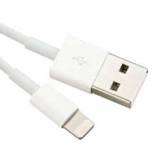 Cablu încărcare și sincronizare APC Electronic AP531044, USB Type-A/Lightning, 3m, Alb