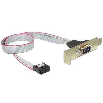 Задняя планка ПК с последовательным портом DB9 Cablexpert CC-DB9ML-01, Золотой