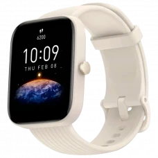 Ceas inteligent Xiaomi Amazfit Bip 3 Pro, 44mm, Bej