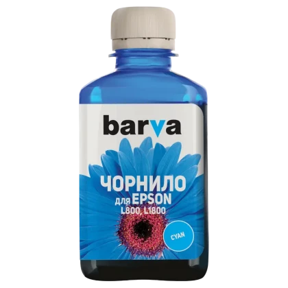 Recipient de cerneală Barva PN-EL800N, 180ml, Cyan