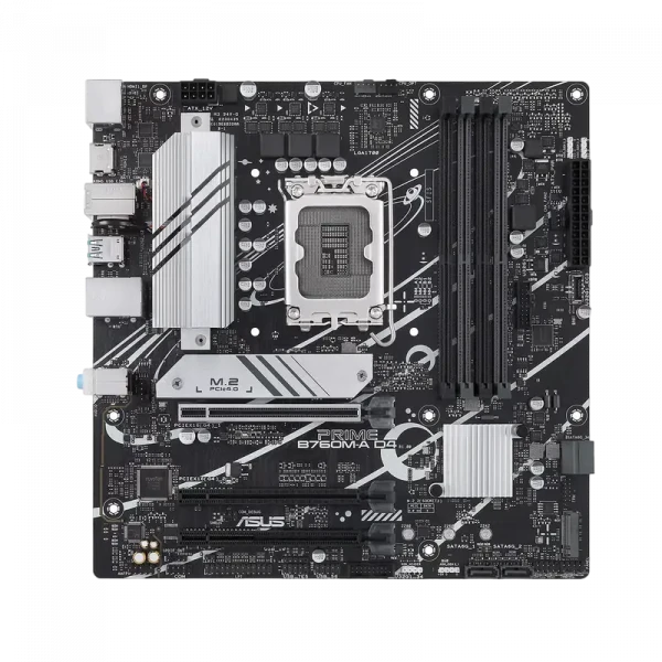 Placă de bază ASUS PRIME B760M-A D4, LGA1700, Intel B760, Micro-ATX