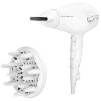 Uscător de păr Rowenta Volumizer CV6130F0, 1800 W, Alb