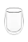 Set de pahare Ardesto AR2637G, 320 ml 2 bucs, Transparent